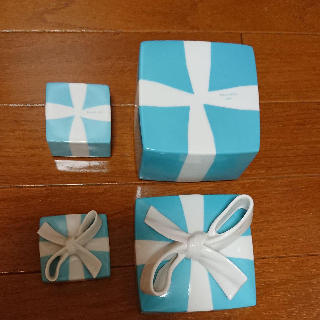 ティファニーリボンボックス Tiffany & Co. - 【未使用品】ティファニー クリスタルのリボン