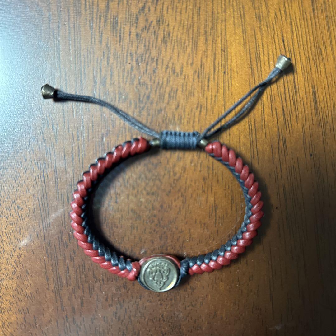 GUCCI レザーアクセサリーブレスレット