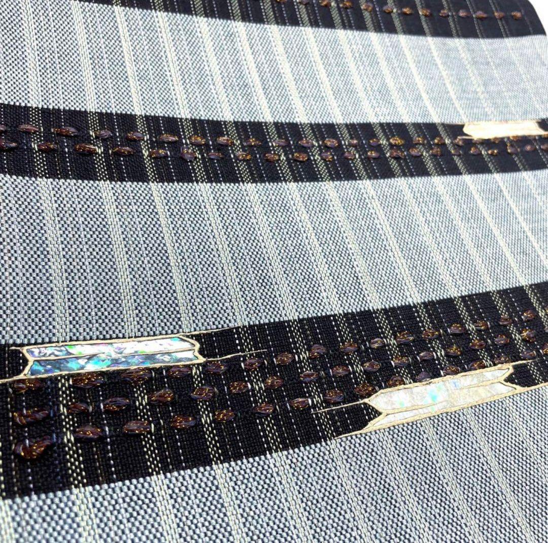 半額以下で買えるクーポン特集 ✨【極美品】✨高級 着物・浴衣 袋帯 太鼓全通 紬 螺鈿細工 正絹 着物・浴衣