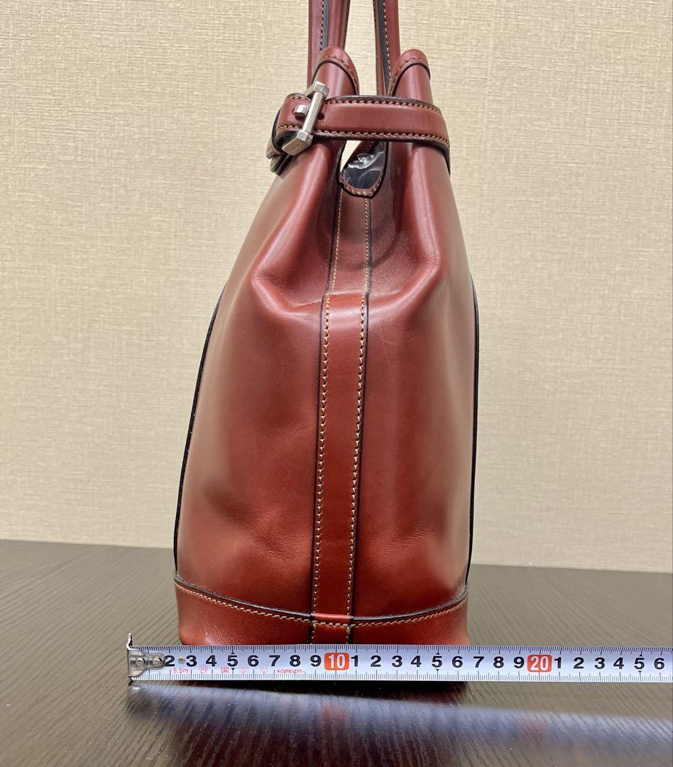 WILD SWANSボルドー　限定品トート　ワイルドスワンズ　極美品　サドルプル