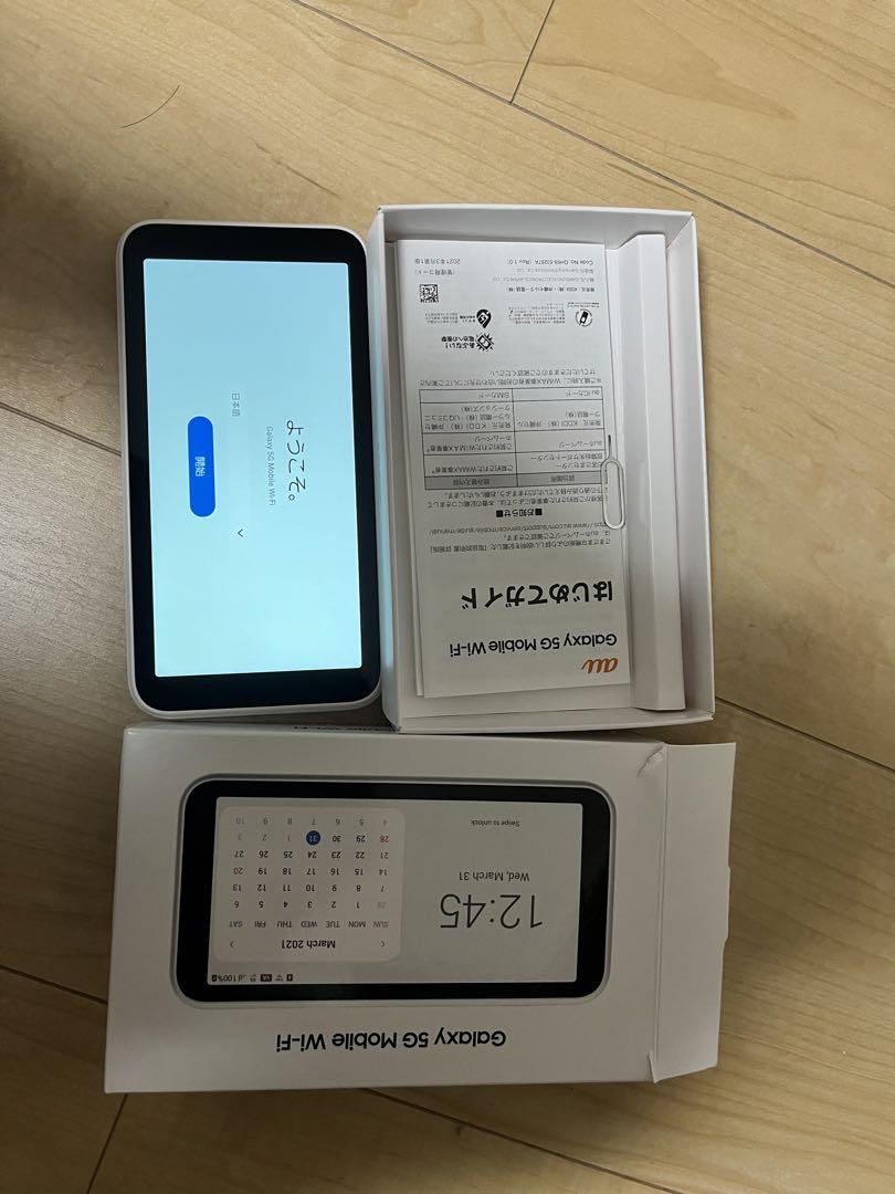 SAMSUNG Galaxy 5G Mobile Wi-Fi SCR01