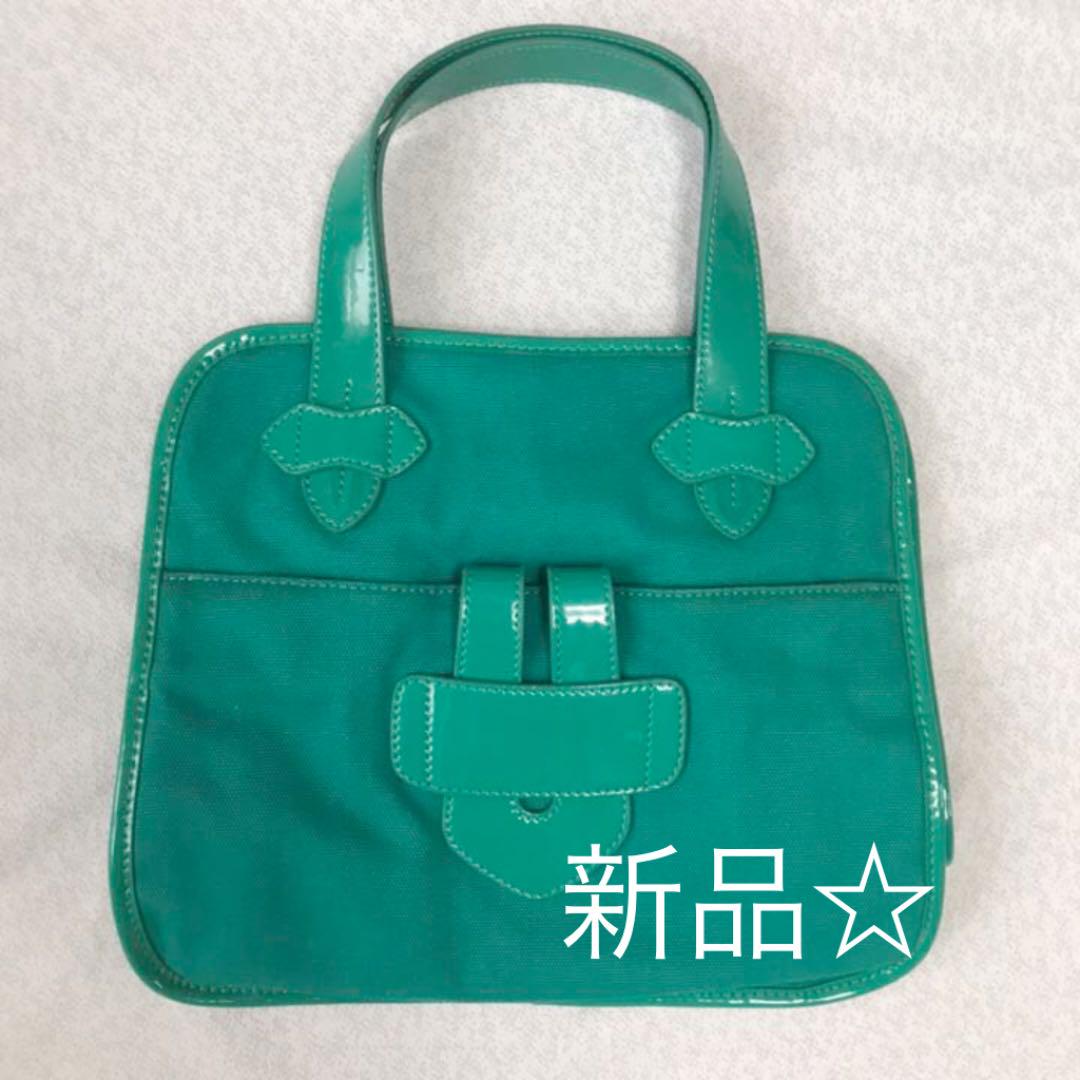 メルカリ 新品 ティラマーチ 緑アイコントートバッグ Zelig ゼリグ 保管袋付き ティラマーチ 12 780 中古や未使用のフリマ
