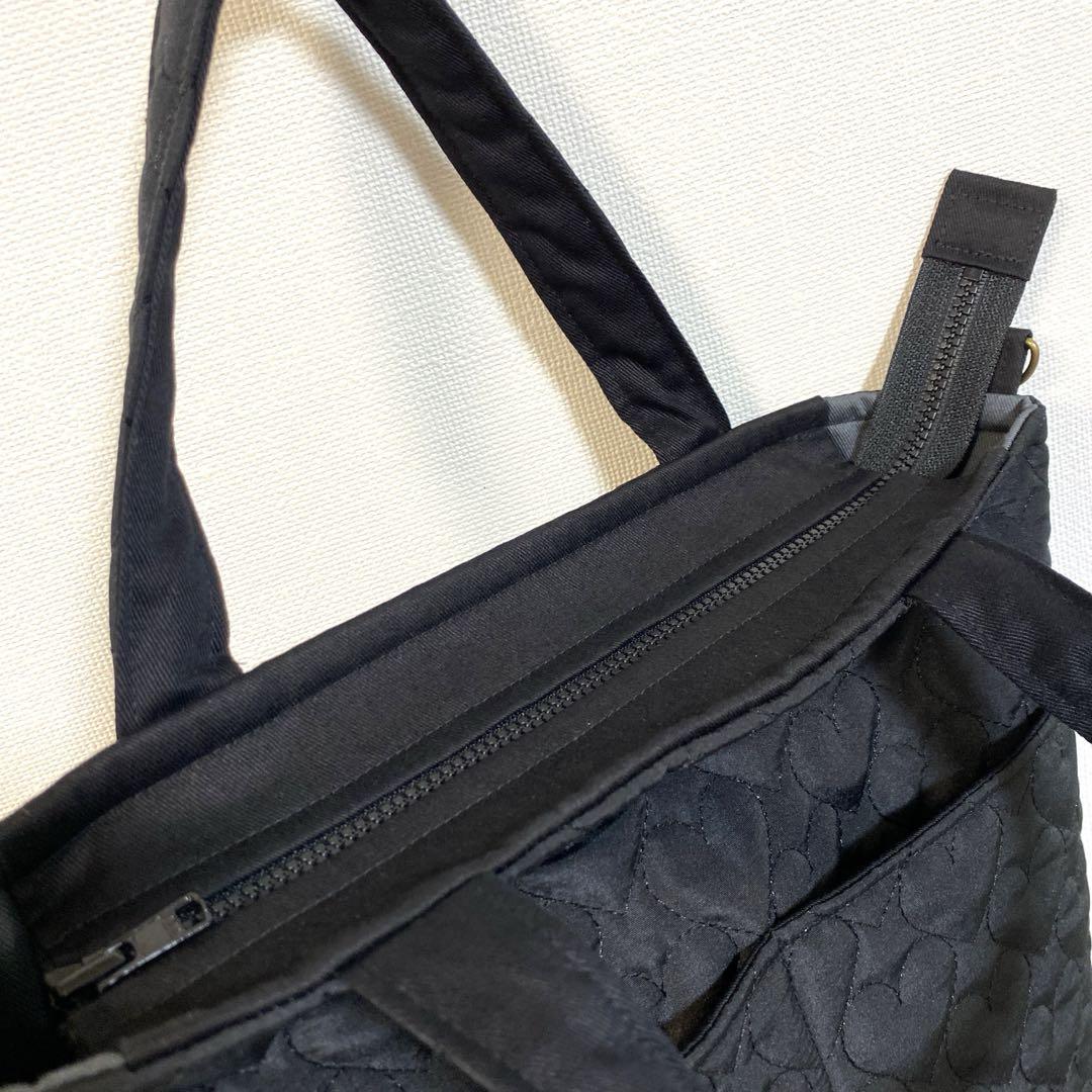 kuroko様専用　♡キルティングファスナーバッグ　ハンドメイド
