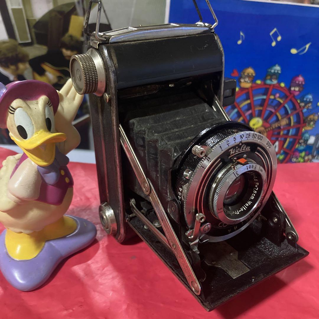 アンティーク蛇腹Welte Weltar V39フィルム7.5㎜f4.5完動品