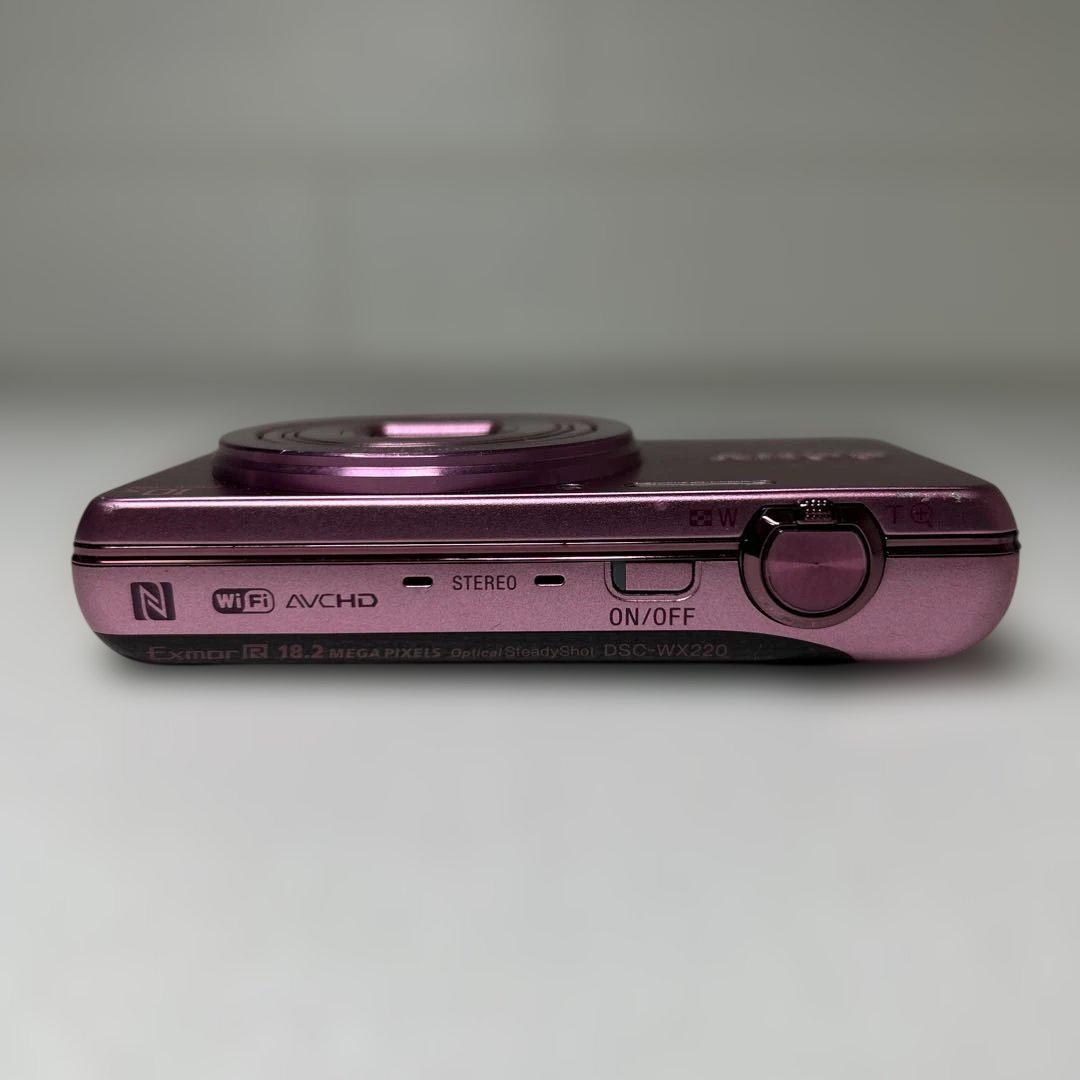 SONY Cyber-shot DSC-WX220 ピンク デジタルカメラ