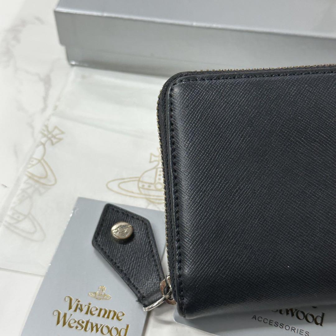 新品同様‼️ ヴィヴィアンウエストウッド　財布　長財布　オーブ　ラウンドファスナー
