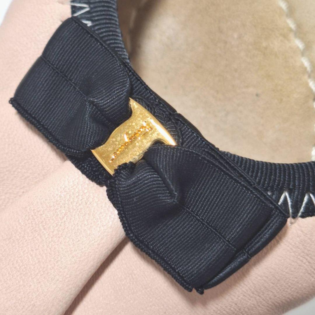 FERRAGAMO フェラガモ バレエシューズ リボン 靴 Salvatore