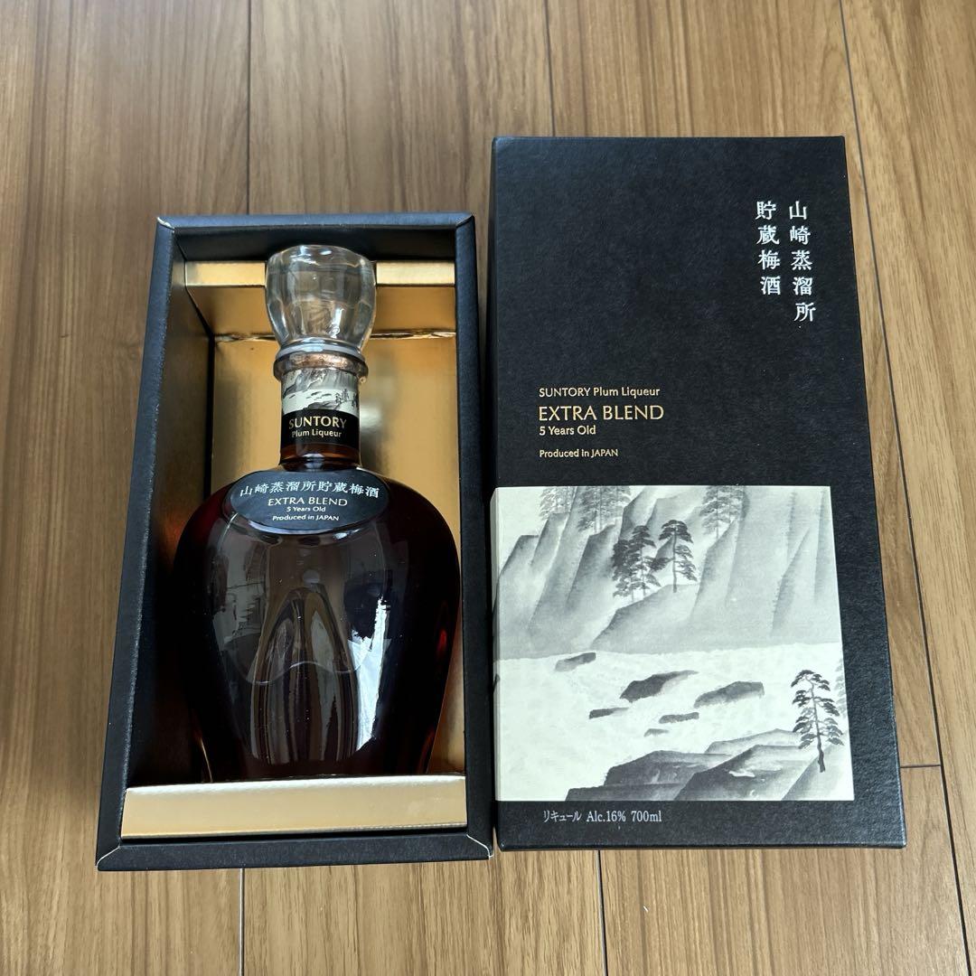 サントリー山崎蒸留所　貯蔵梅酒　EXTRABLEND