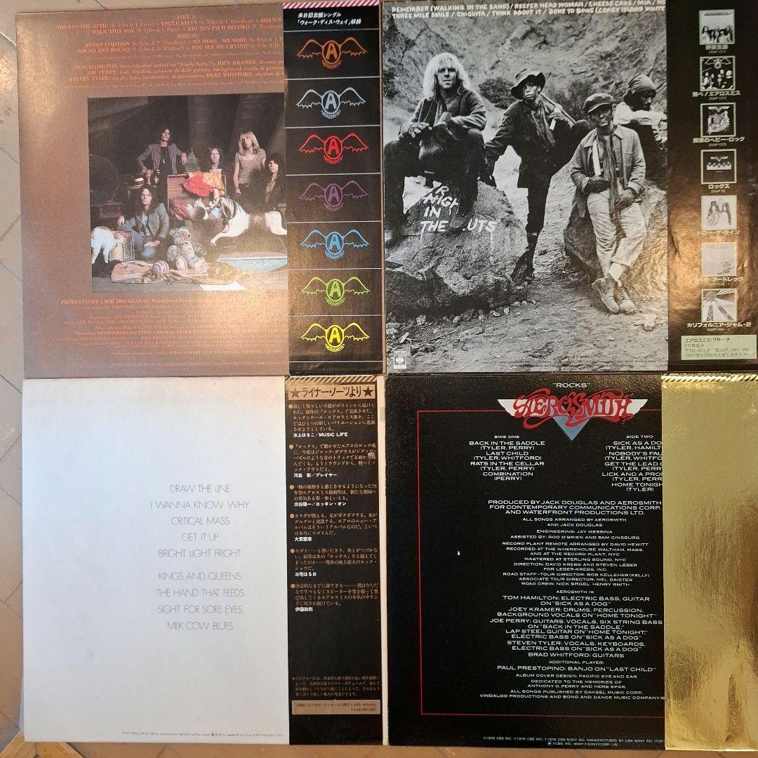 Aerosmith 4枚セット レコード Amazon.com: Greatest Hits[Deluxe Edition] [4 LP]: CDs & Vinyl