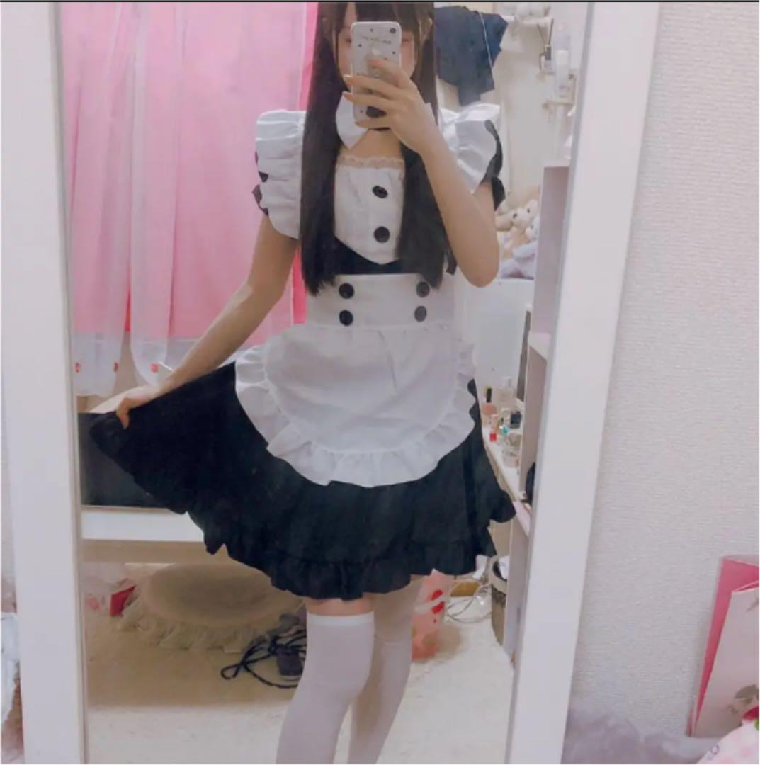 メルカリ 美品ミルキータイムメイド服 ひざ丈ワンピース 4 500 中古や未使用のフリマ