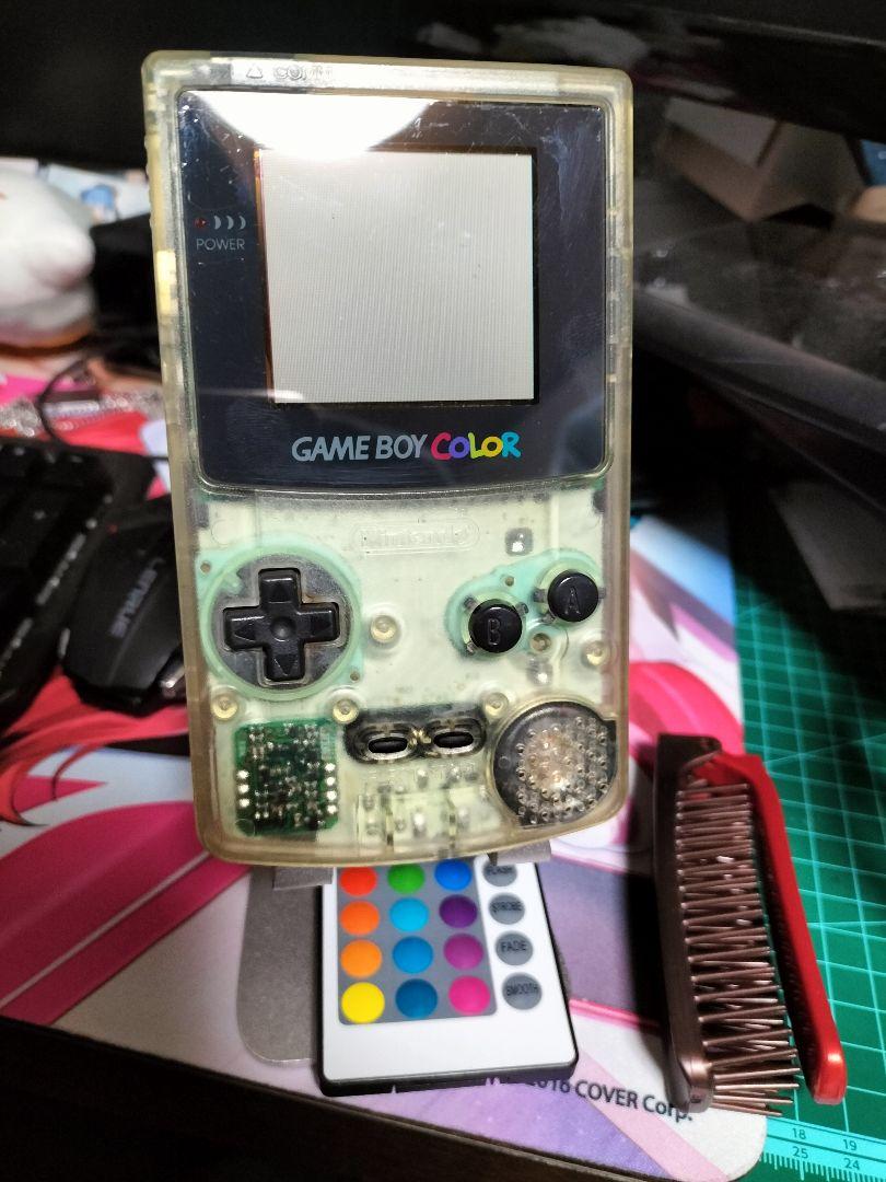 分解清掃シリーズ ゲームボーイカラー編 GANE BOY COLOR CGB-001 ボタンの反応が悪くなってしましました。特に「スタート」ボタンが使えません。十字キーは動くんですが。。。。早速分解です!!  スマイルサンタ千曲戸倉店 TEL：026-214-8102 | 千曲戸倉店 | リサイクル 