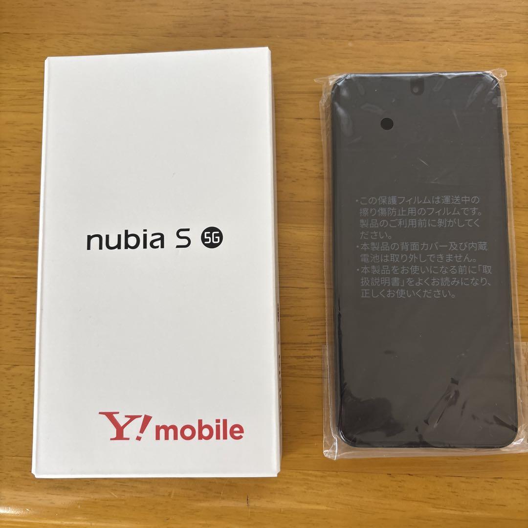 nubia S 5G A403ZT ブラック ZTE nubia S 5G A403ZT 128GB/4GB 6.7In SIM-Unlocked 5,000mAh