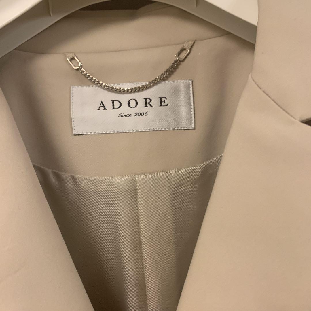 美品 アドーア ADORE スプリングコート