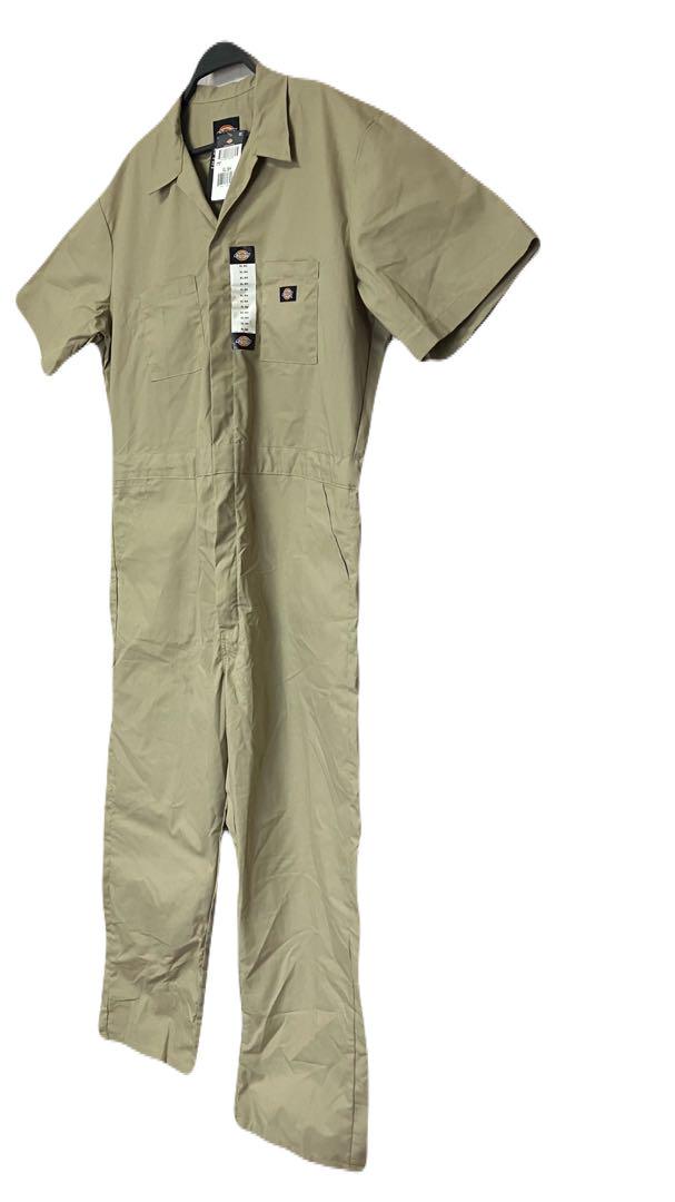 Dickies ディッキーズ 半袖 つなぎ ヴィンテージ サンドカラー