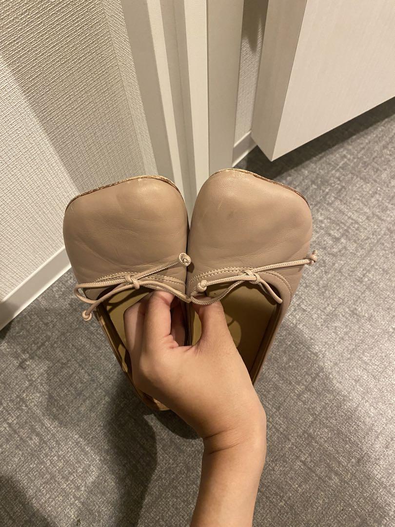 靴 mm6 ballet shoe