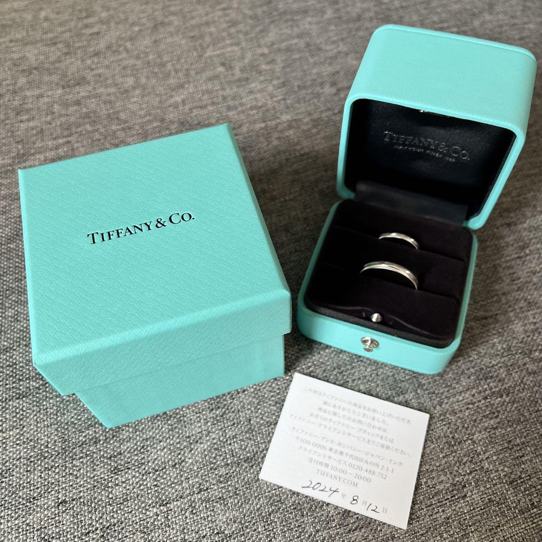 【新品未使用】Tiffany & Co. ミルグレインバンドリング