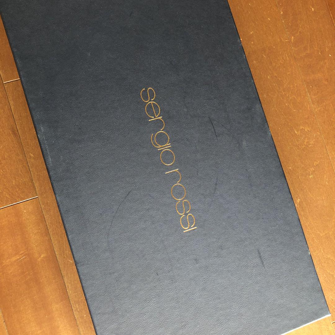☆新品未使用☆ セルジオロッシ ロングブーツ 黒