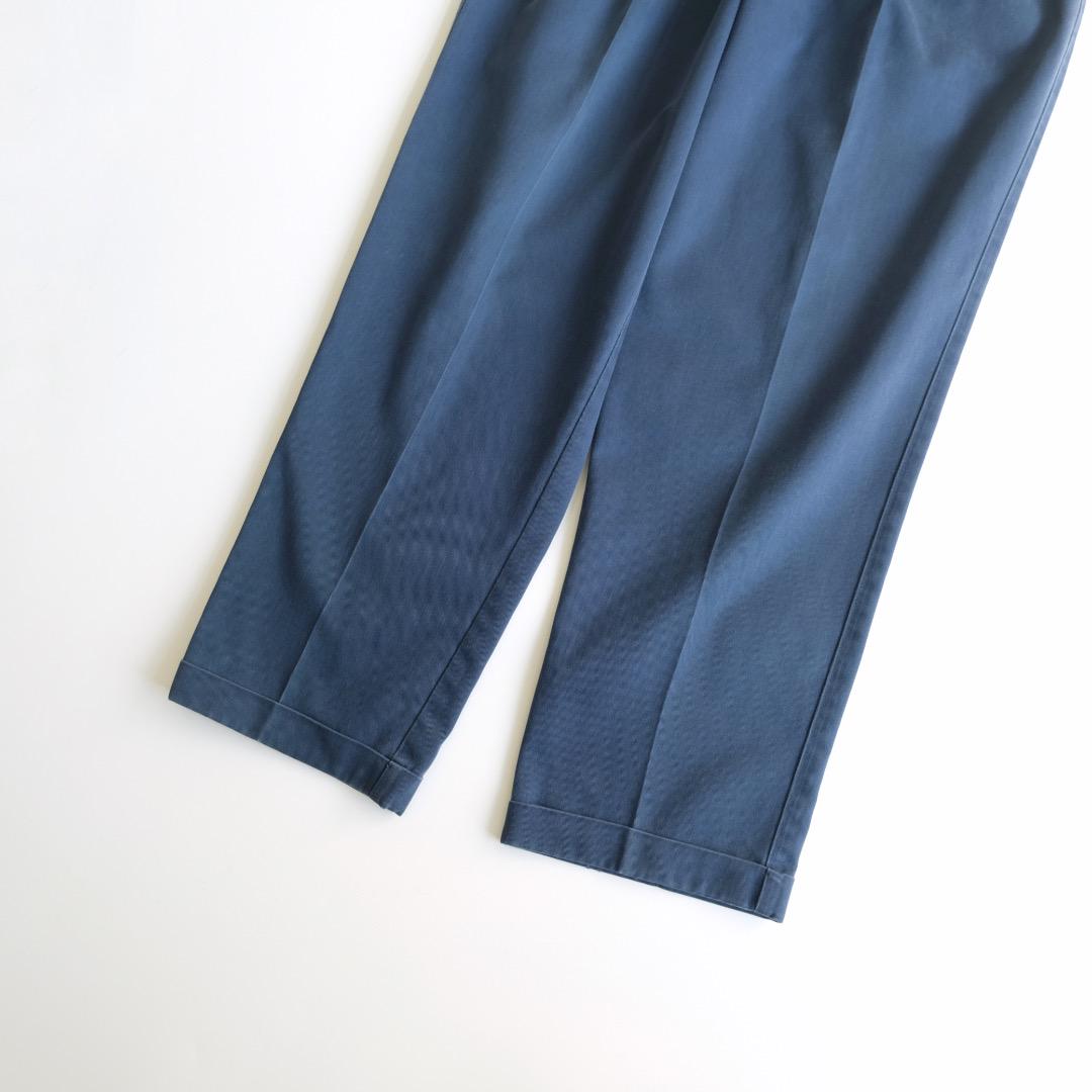 ドッカーズ 90s ツータックチノパンツ 紺 W32L30 ワイド 古着 ドッカーズ 90s ツータックチノパンツ 紺 W32L30 ワイド 古着