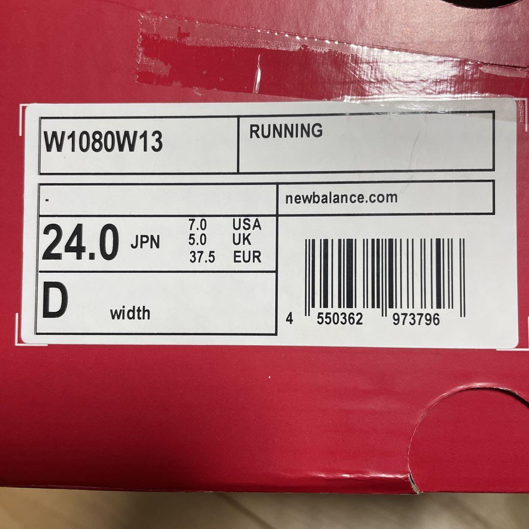 New Balance W1080W13 ランニングシューズ 24.0cm