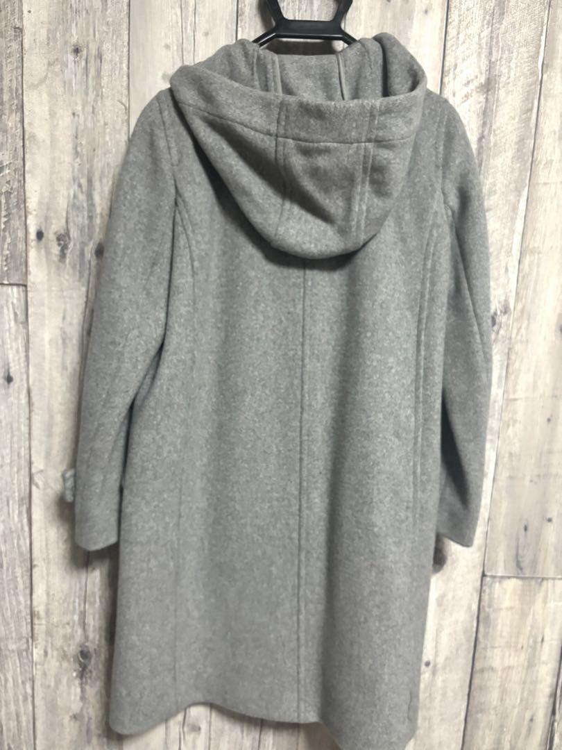 MACKINTOSH PHILOSOPHY フード付ノーカラーウールコート34