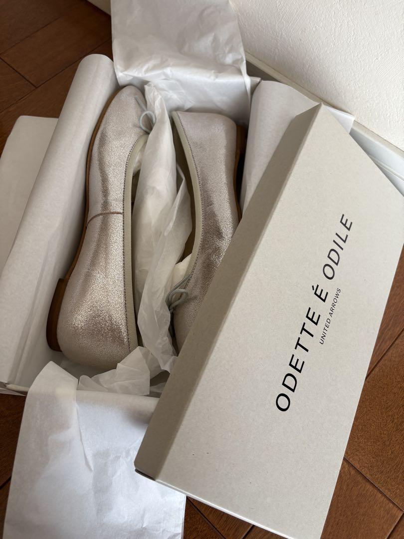 新品 ODETTE E ODILE　バレリーナ24S フラット10↓↑