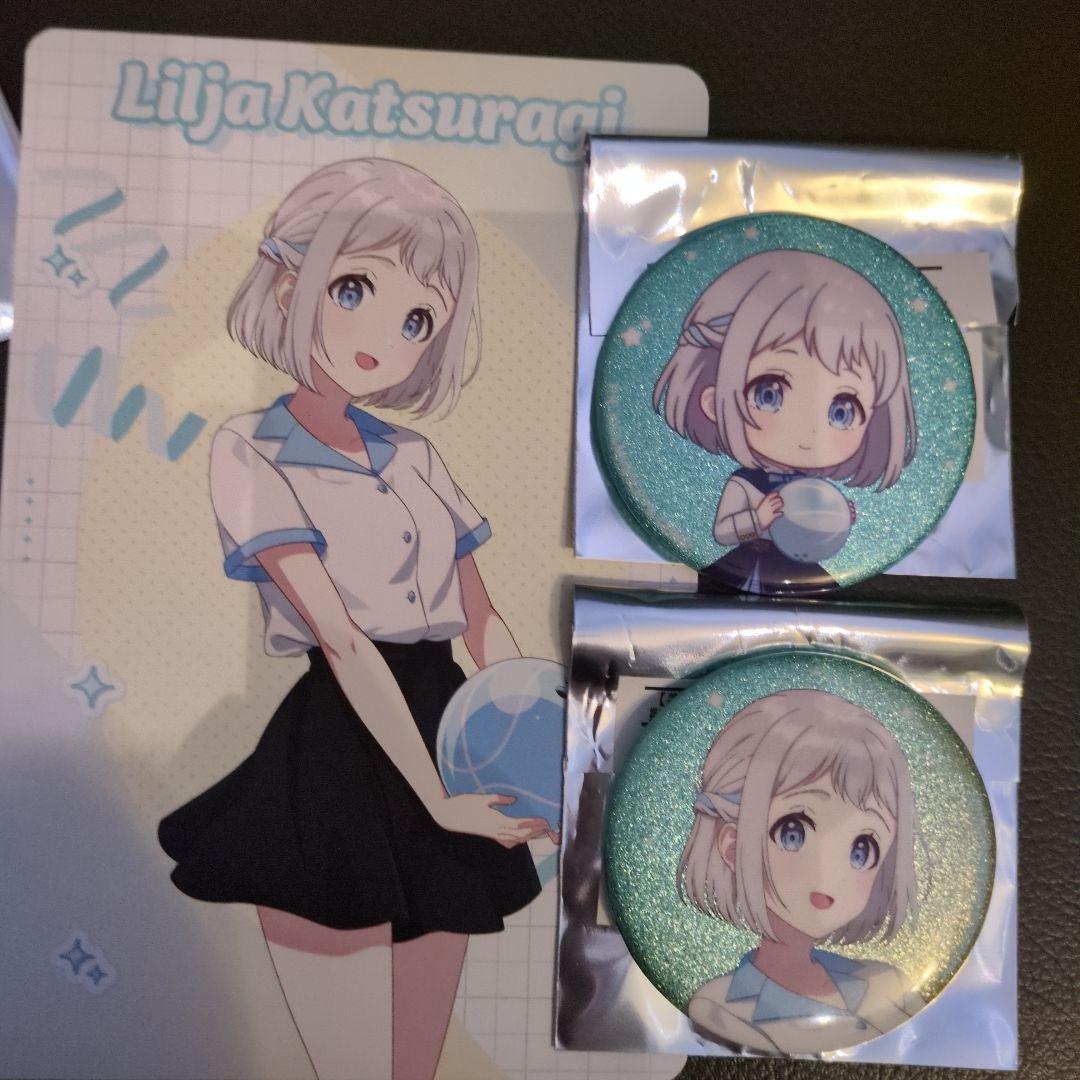 学園アイドルマスター 学マス 缶バッジ 葛城リーリヤ ラウンド