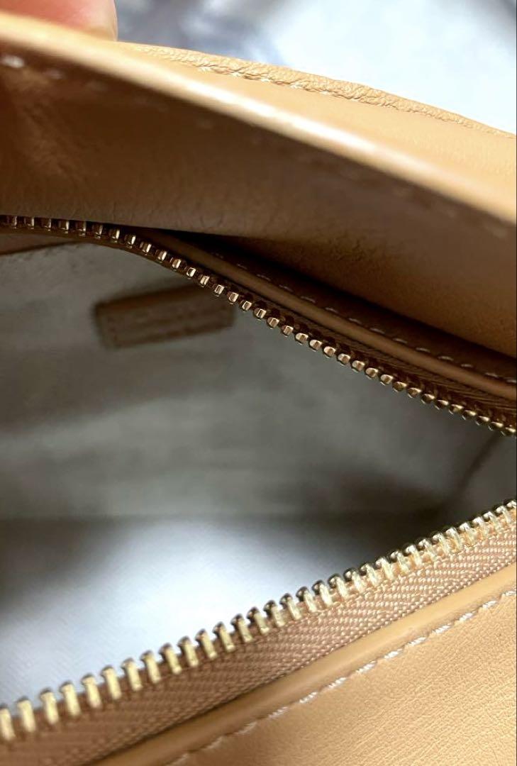 美品！LOEWE パズルミニレザーバッグ ブラック/タン