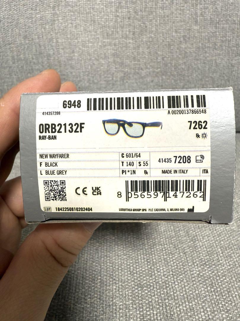 【新品】Ray-Ban NEW WAYFARER RB2132-F