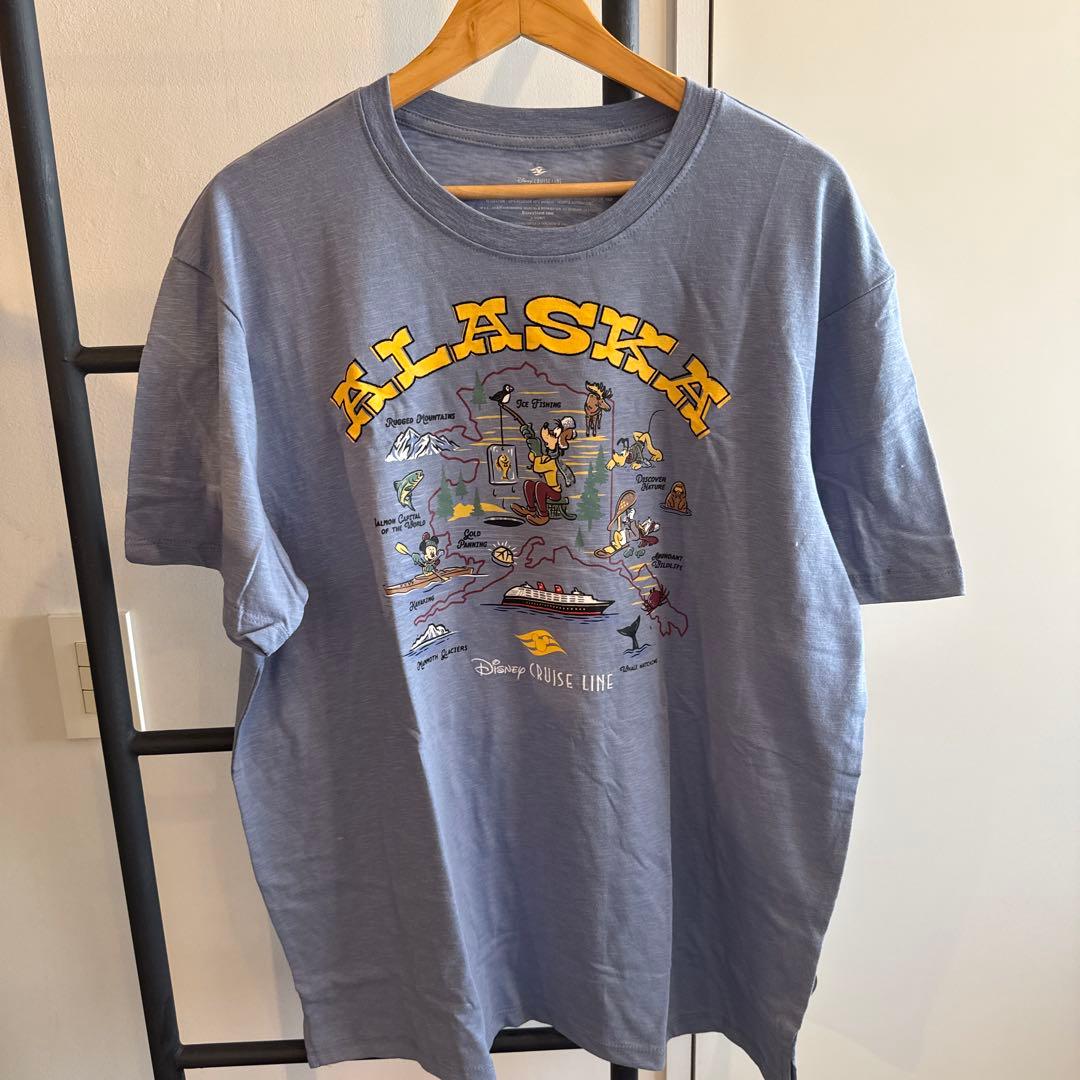 DCL　ディズニークルーズライン アラスカ M グーフィー Tシャツ