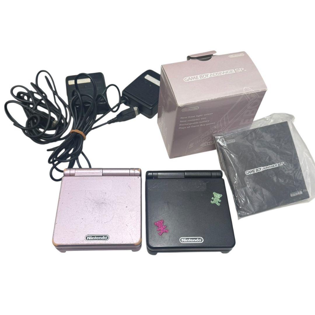O16887 NINTENDO GAMEBOY ADVANCE SP 2点まとめ