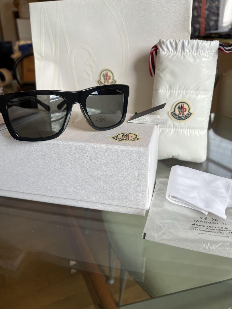 MONCLER 正規品 ML0285-F-01A黒 サングラス MARCOLIN