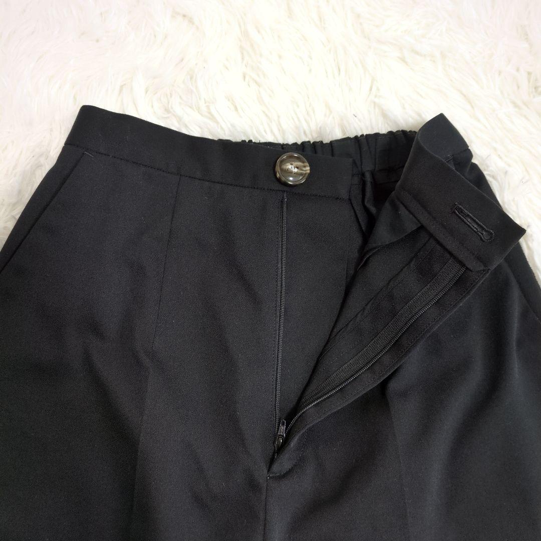 ナゴンスタンス　 POLY CHINO ストレートパンツ　ワイド　ブラック　S