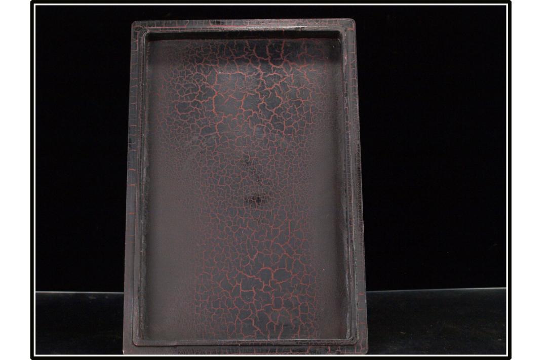 近所委託品唐物　中国清時代端溪古硯　ケース付き 骨董品 DE1080B11-4 近所委託品唐物 中国清時代端溪古硯 ケース付き 骨董品