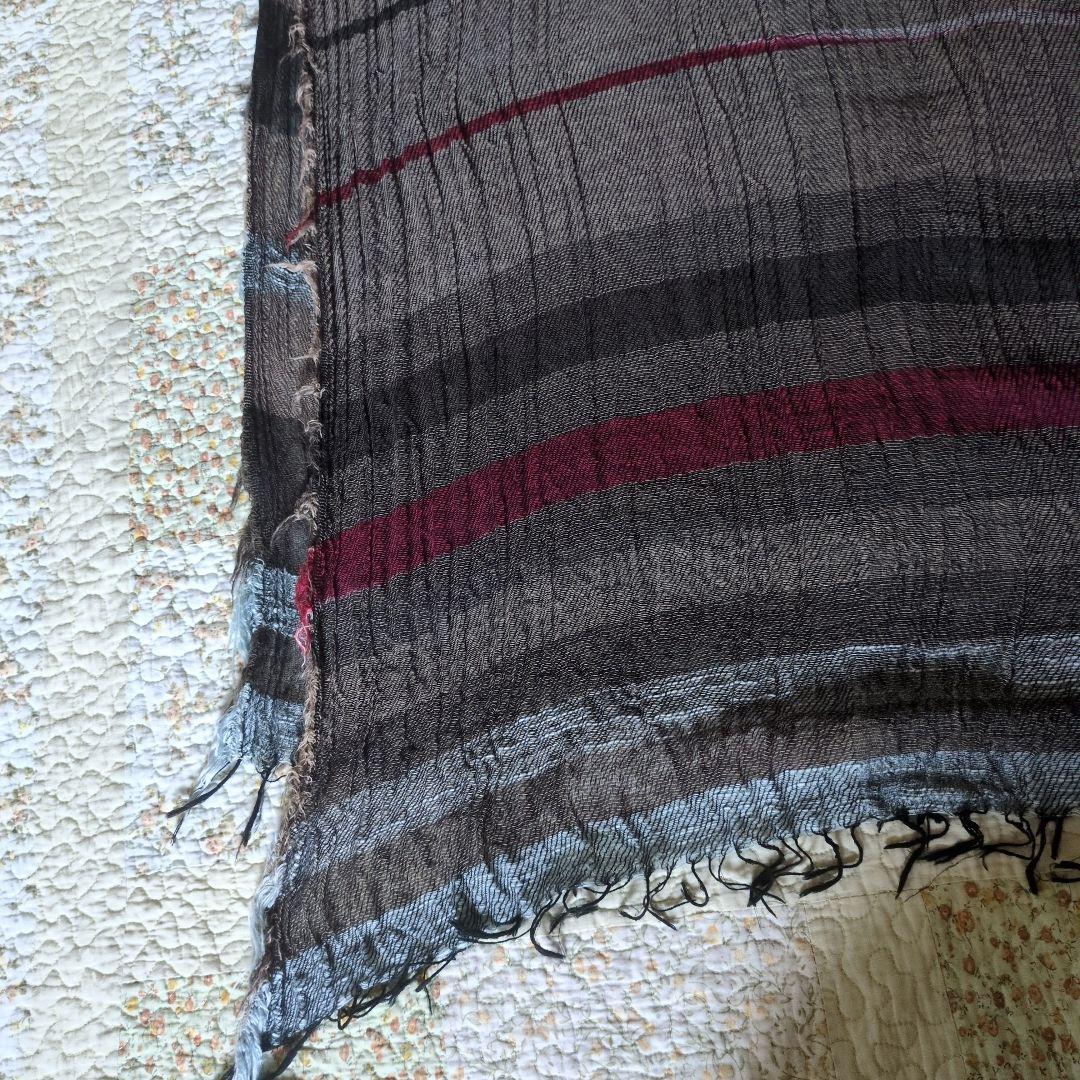 ミランダです新品未使用タグ付き玉木新雌　 roots shawl(big) tamaki niime 玉木新雌 roots shawl cotton big - メルカリ