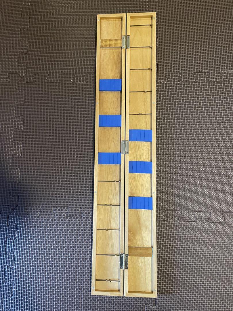 超歓迎 夢工房ハリスピッタリ フィッシング ハリス木箱ケース60cm 50cm.80cm ロッド