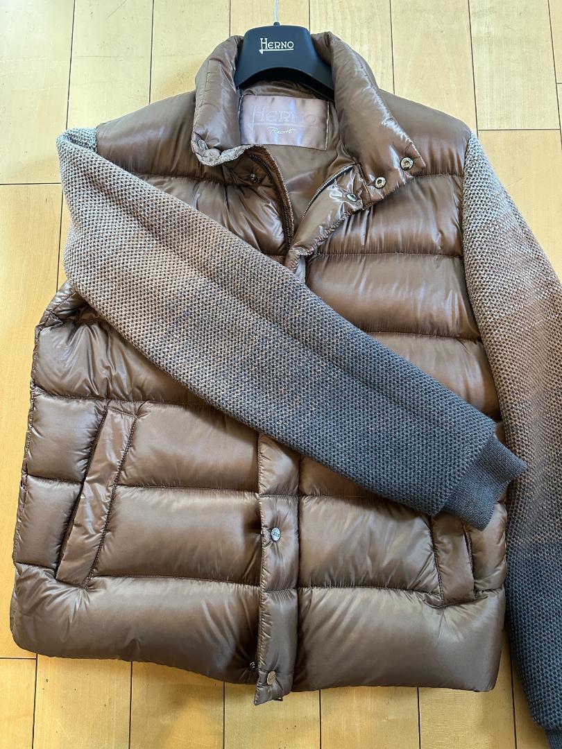 【美品】HERNO　ダウンジャケット（48）