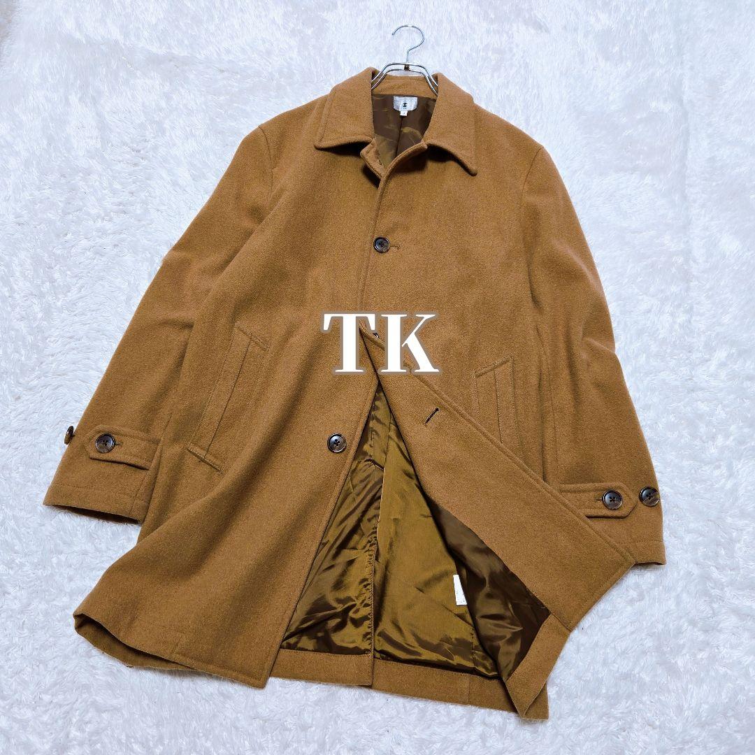 TK タケオキクチコート 4 ステン コート コート 大きめ シンプルL TAKEO KIKUCHI