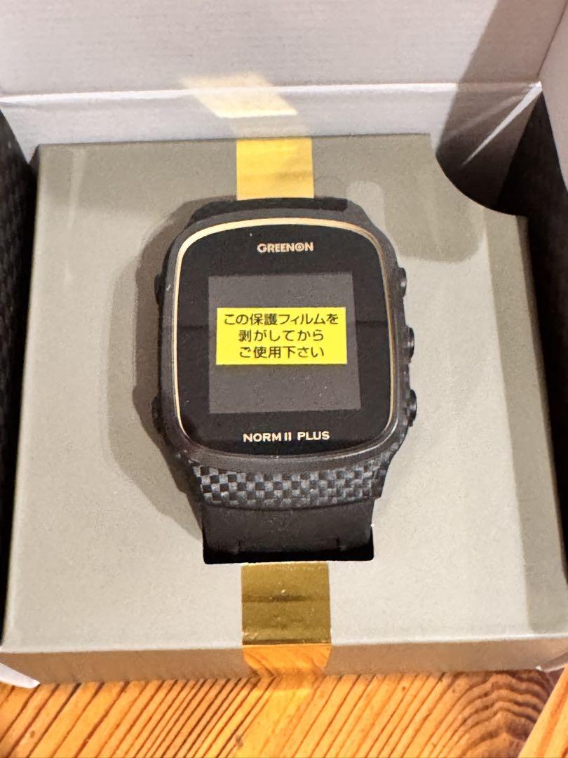【未使用・新品】　GREENON ゴルフウォッチ NORM II PLUS