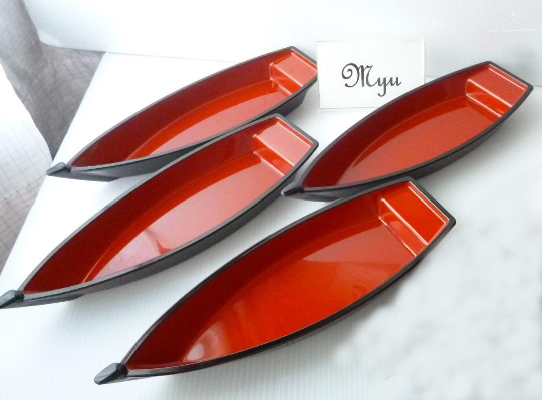 246a/全4点 新品 舟器 舟盛 寿司桶 刺身和食器 器 食器