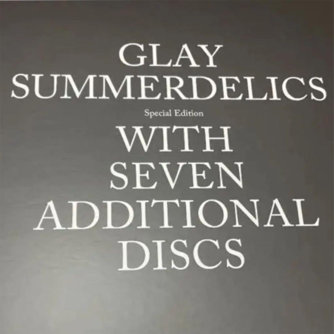 美品 GLAY SUMMERDELICS Special Edition ニューアルバム『SUMMERDELICS』G-DIRECT限定Special Editionに