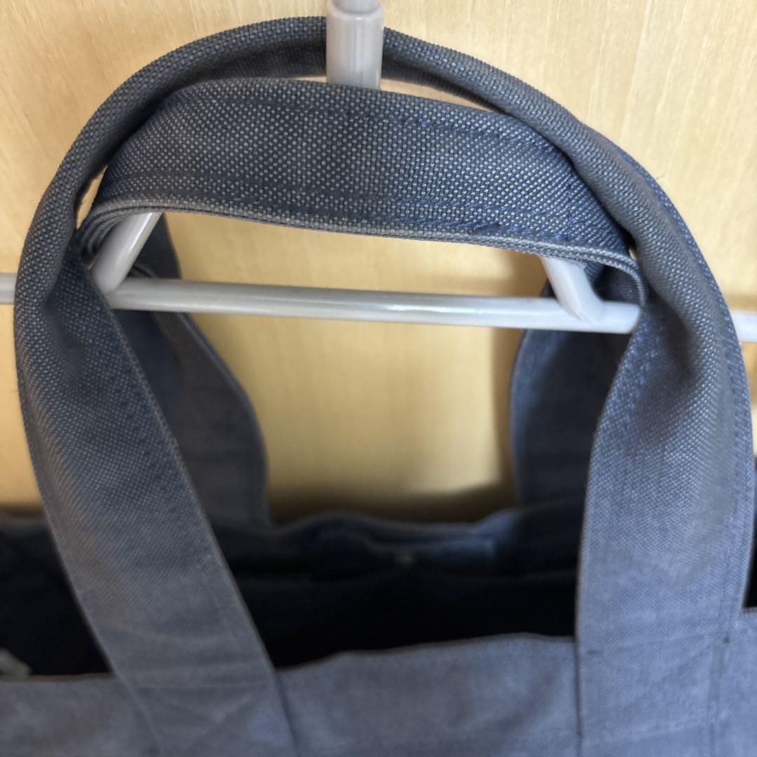 【美品！／ネイビー】PORTERスモーキートートバッグ(M)