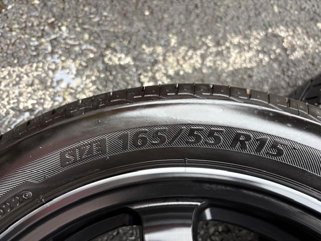 軽自動車に！バリ山 美品 クロススピード ハイパーエディションCR5　15インチ