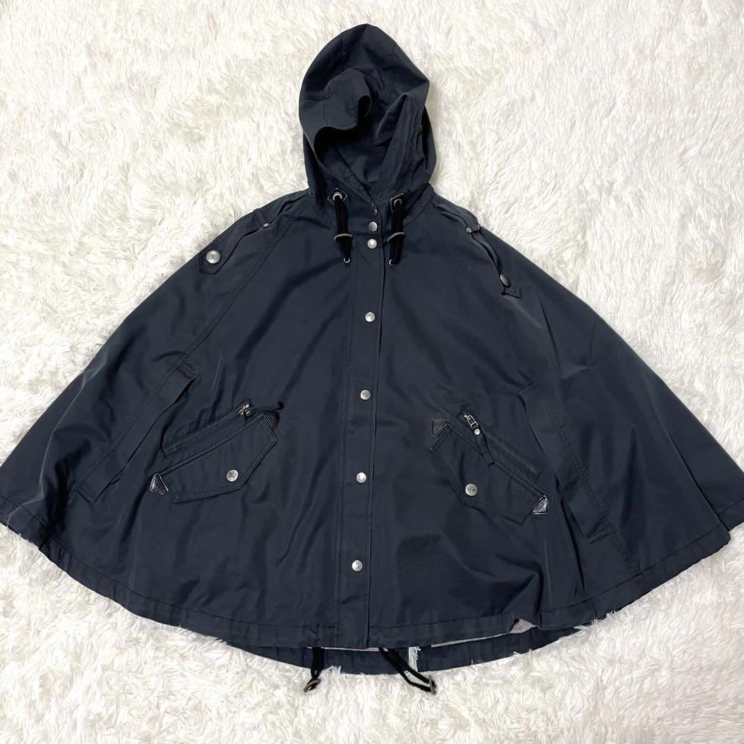 Burberry blue labelバーバリーコート　マント　ポンチョコート