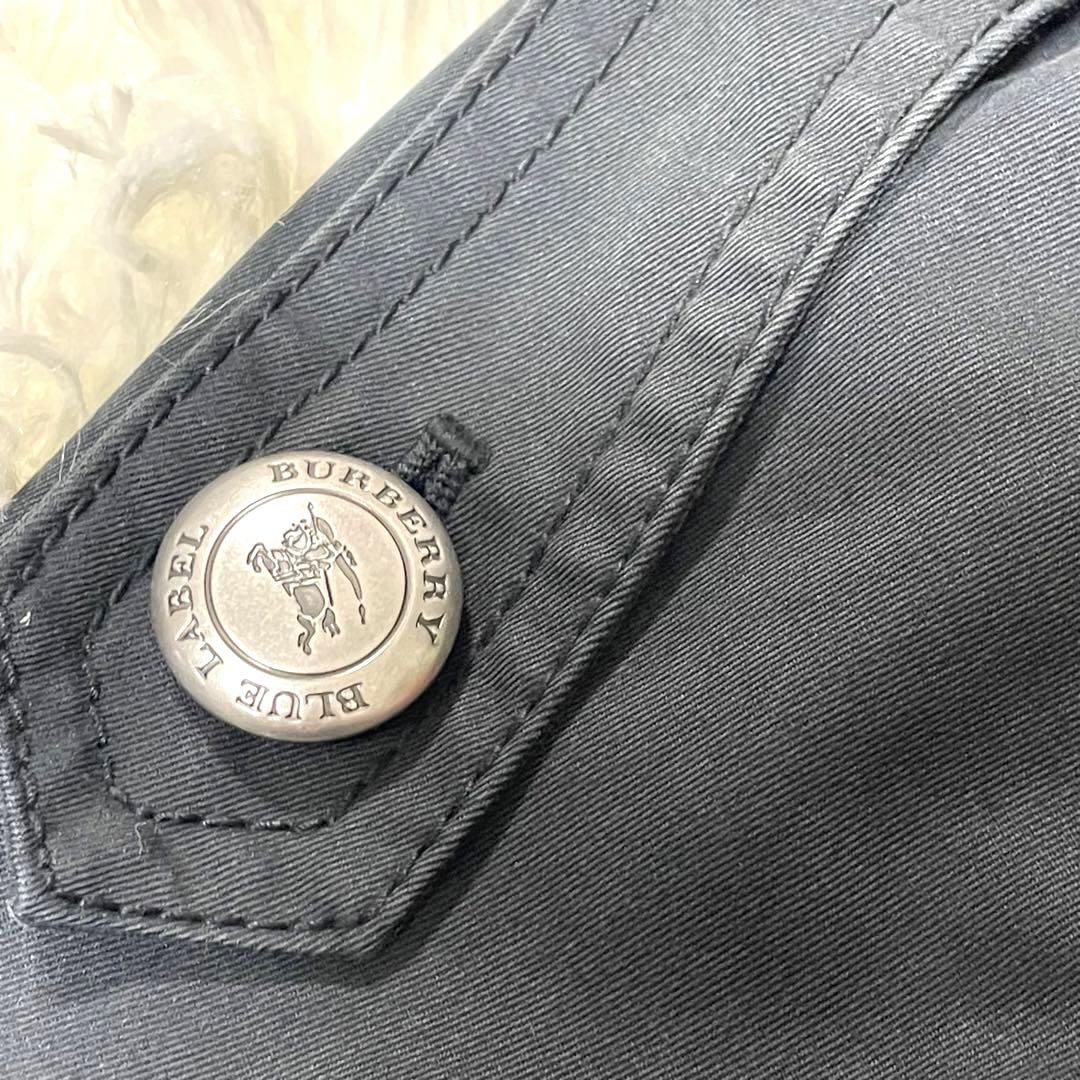 Burberry blue labelバーバリーコート　マント　ポンチョコート