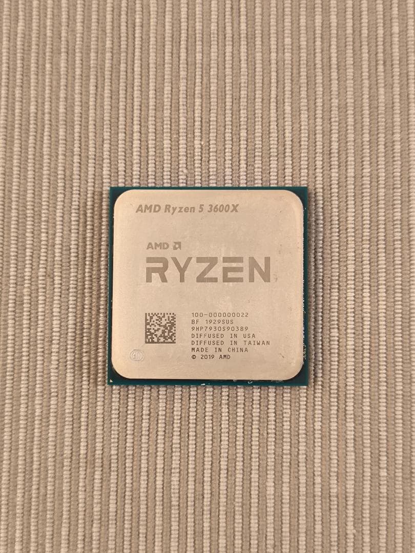AMD Ryzen 5 3600X (本体のみ)