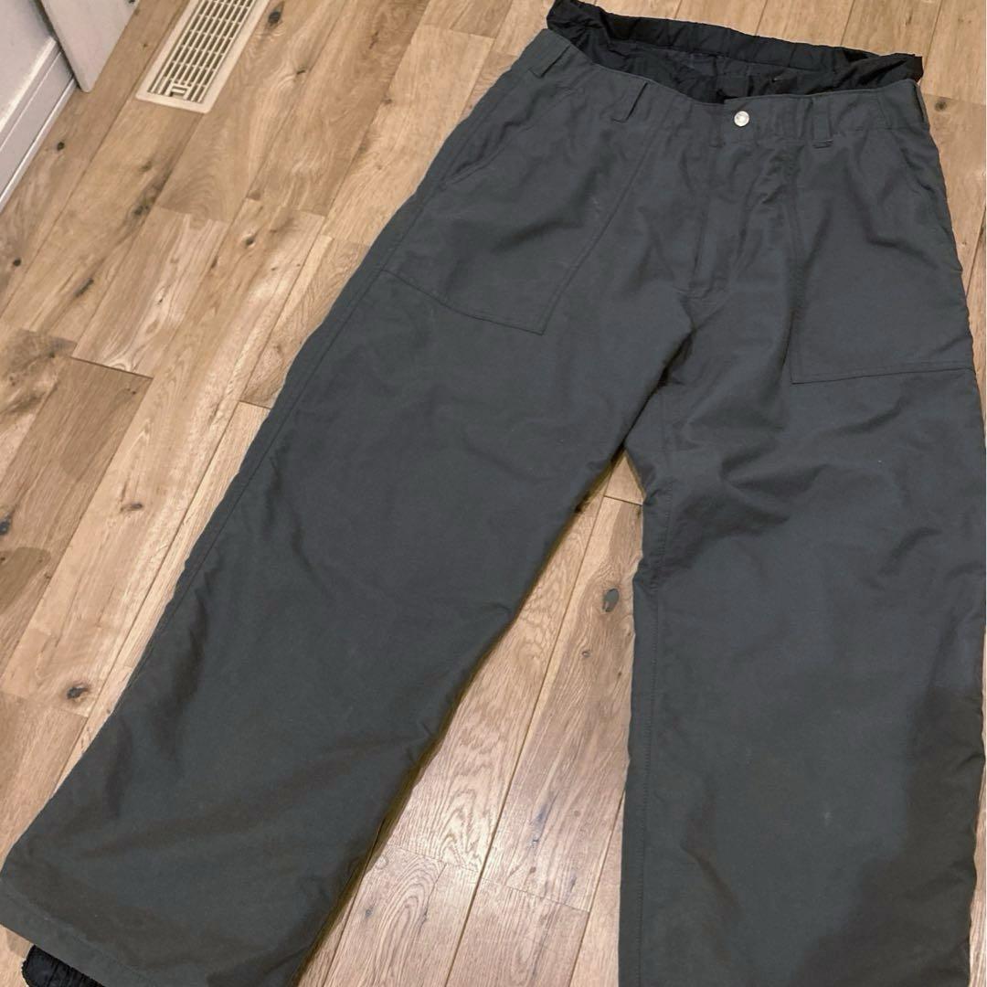 green clothing スノーボードパンツ Lサイズ ダークグレー