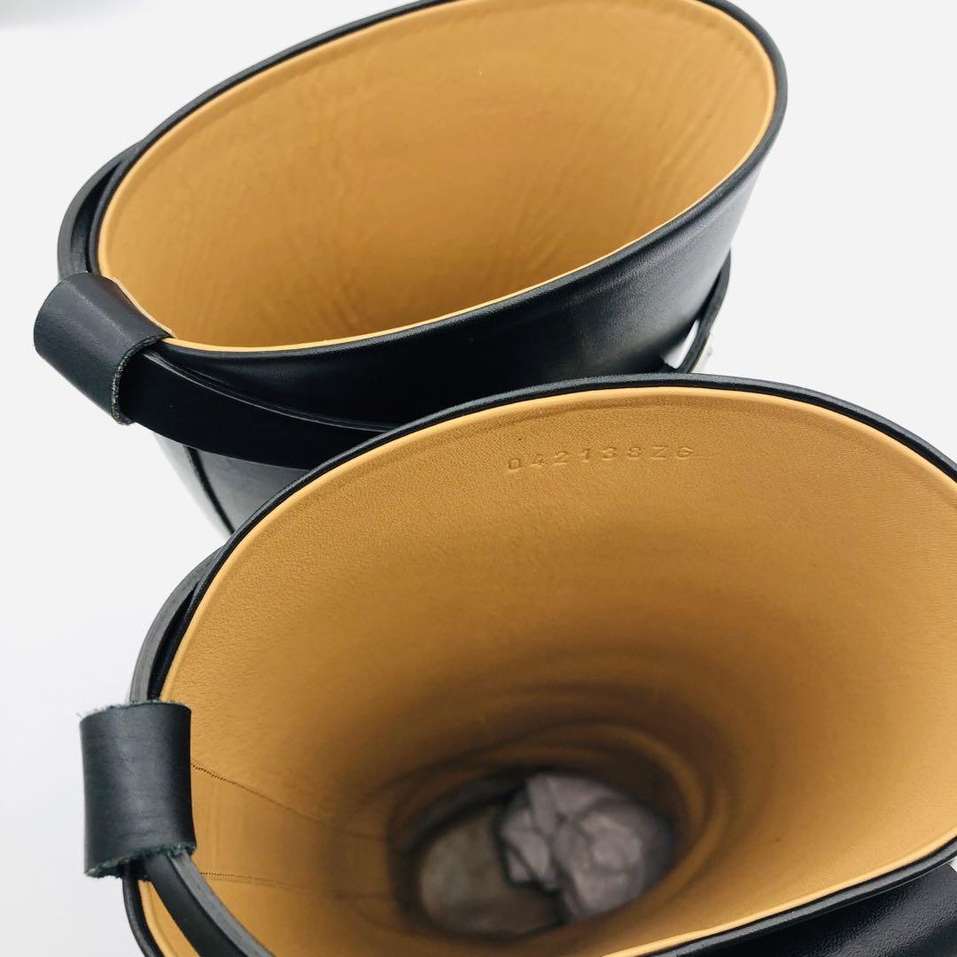 45万✨美品 エルメス ブーツ ジャンピング ボックスカーフ 黒 35 1/2