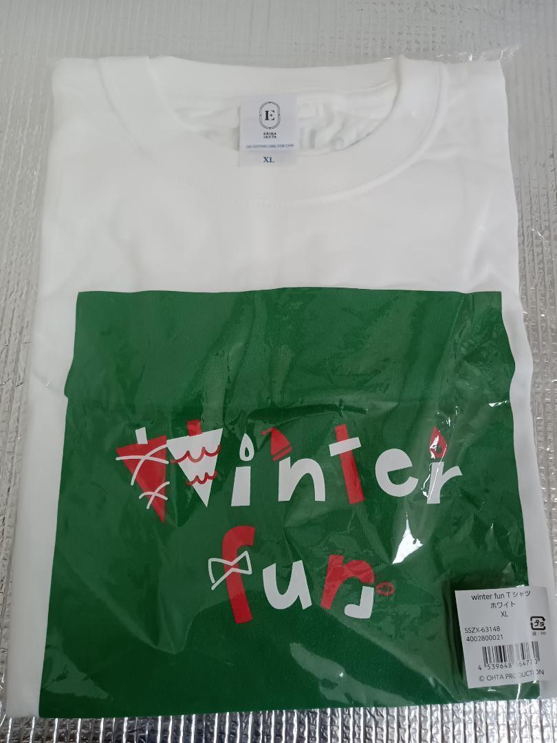 新品】生田絵梨花 winter fun Tシャツ ホワイト XLサイズ - メルカリ