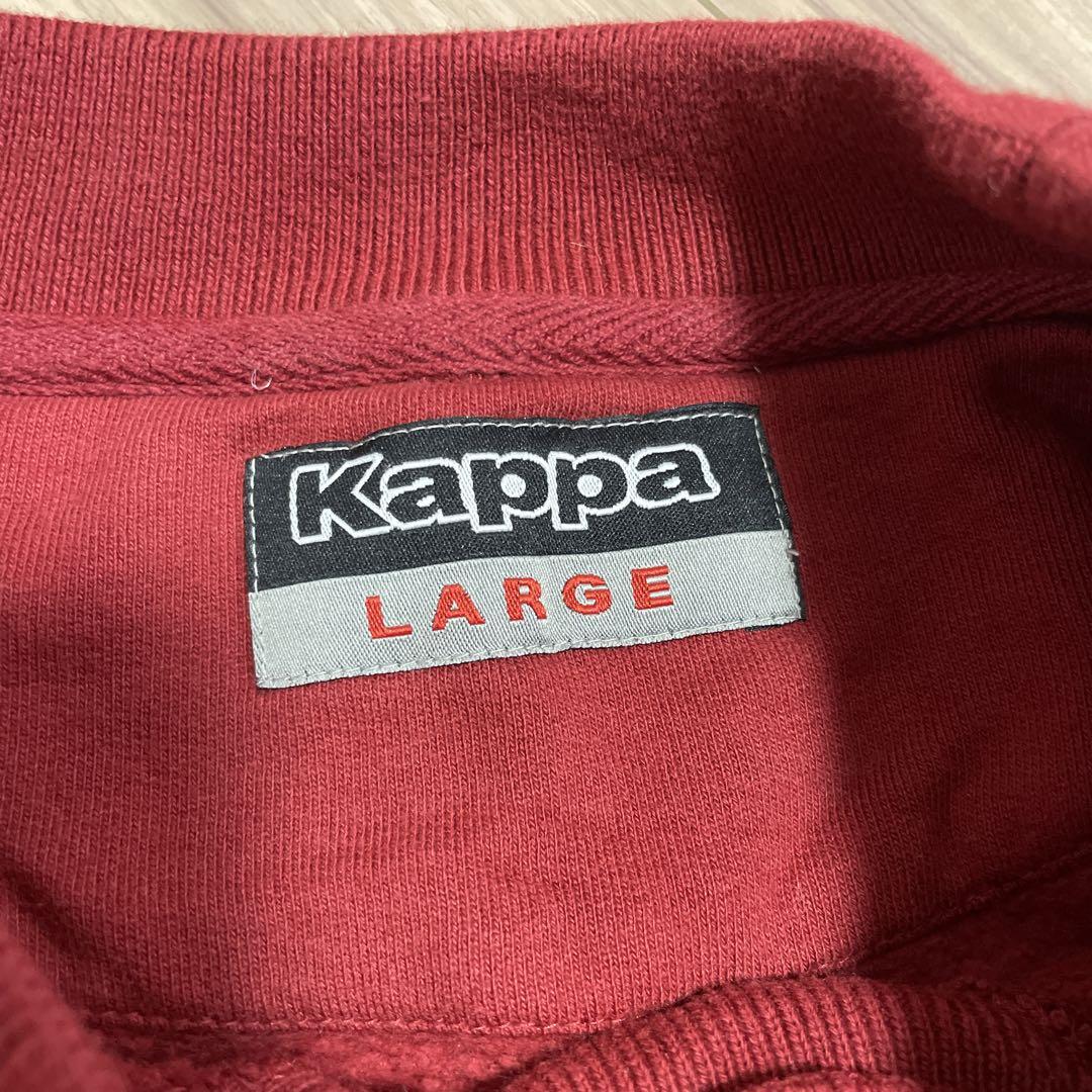 現地購入品】ASローマ Kappa 赤トレーナー