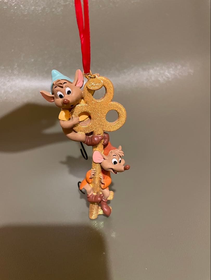 シンデレラ オーナメント ジャック ガス ディズニーストア 鍵 フィギュア